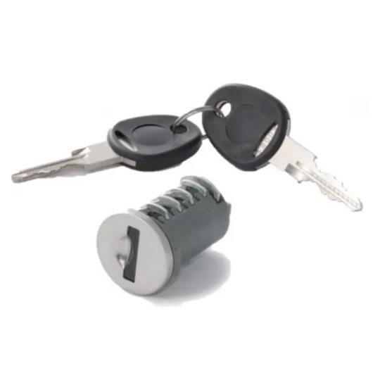 FAP Barillet + clés série 2000 & F4300 : serrure Campin-car et caravane, vu barillet plus clés