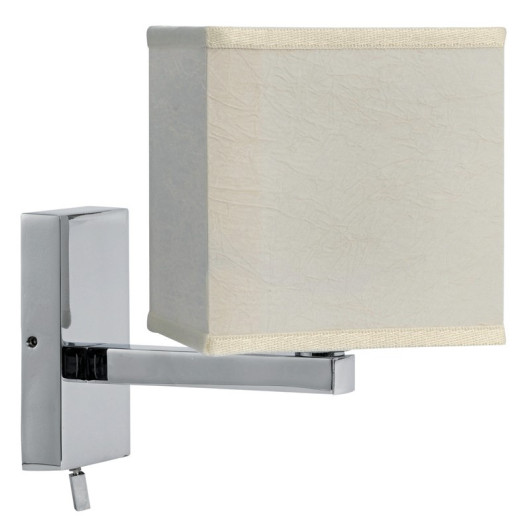 Spot tête de lit articulé laiton chromé FS - éclairage 12/24 V pour bateau et van - visuel