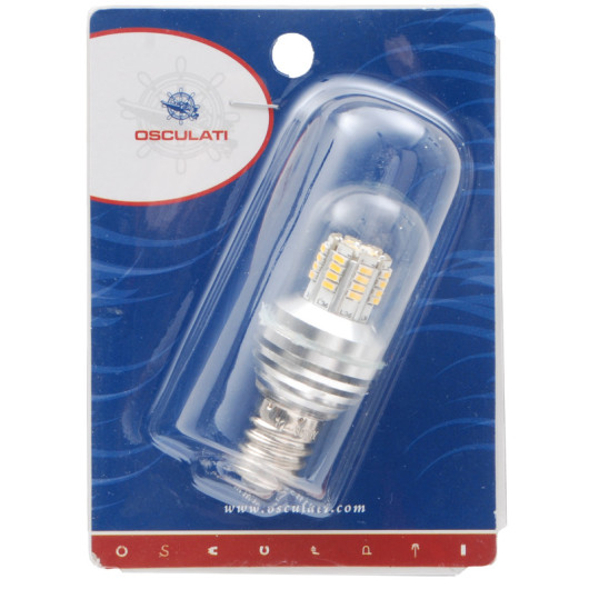 Ampoule LED E14 Osculati - éclairage 12/24 V pour bateau et van aménagé - emballage