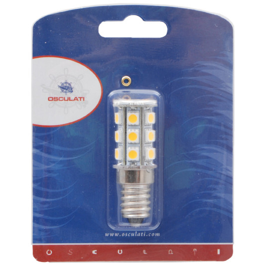 OSCULATI Ampoule LED Culot E14 2,5 W - éclairage bateau, van et fourgon - sachet