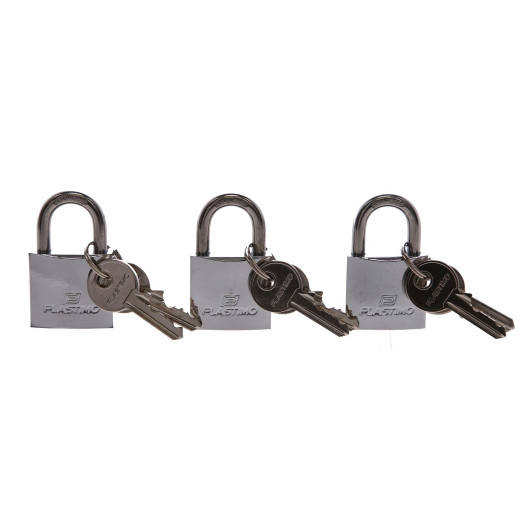 Cadenas inox 30mm Plastimo lot de 3 | Cadenas Í Vue de devant