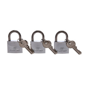 Cadenas inox 40 mm Plastimo lot de 3 | Cadenas | Vue de côté