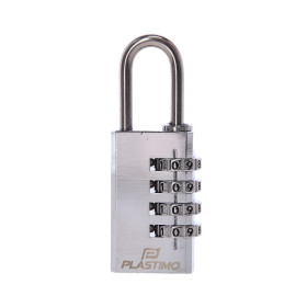 Cadenas inox Plastimo à combinaison | Cadenas | Vue de face