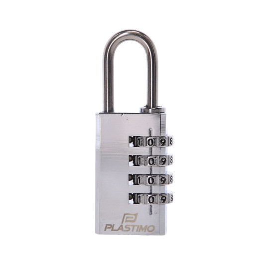 Cadenas inox Plastimo à combinaison | Cadenas | Vue de face