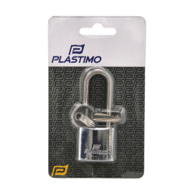 Cadenas inox Plastimo avec longue anse | Corps L30mm | Anse L47m | Cadenas | Vue de face
