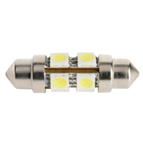 OSCULATI Ampoule navette LED | 36 mm - 8 led - 360° pour éclairage bateau et véhicule : vu côté