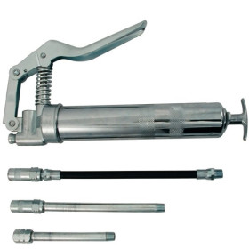 Pompe à graisse manuelle avec 3 embouts Crosseven - Pour cartouche 85g | Accessoire moteur bateau
