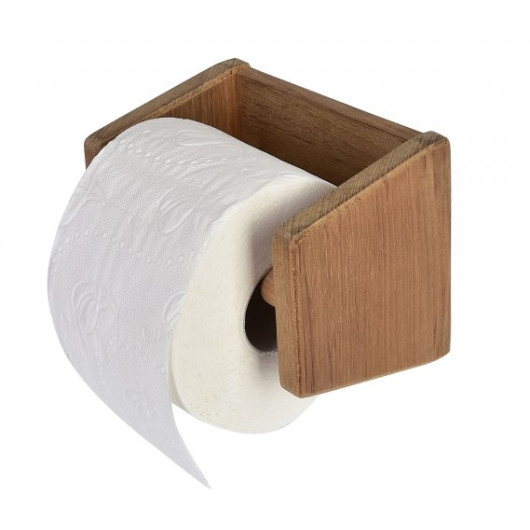 Support papier toilette teck ARC - accessoire sanitaire bateau, camping-car et van - pratique