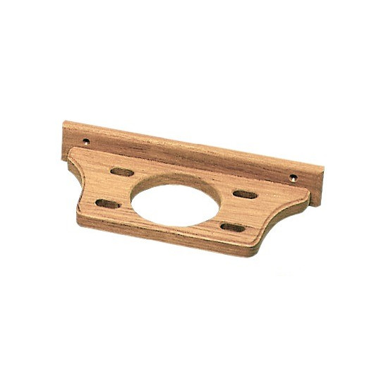 Porte-gobelet en teck ARC Marine - support mural salle de bain bateau et camping-car