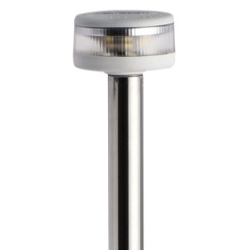 OSCULATI Hampe lumineuse LED 360° Evoled Inox sur paroi | Feux de navigation de bateau de plaisance | inox