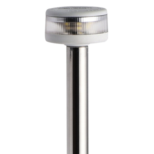 OSCULATI Hampe lumineuse LED 360° Evoled Inox sur paroi | Feux de navigation de bateau de plaisance | blanc