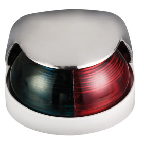 Feu de pont de navigation inox poli miroir Osculati | Feux de navigation pour bateau de moins de 20m | bicolore