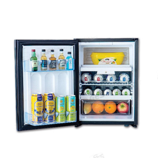 ExtraCOOL 47 | Réfrigérateur à compression 47 L frigo ouvert