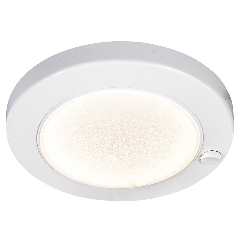 Plafonnier LED 12V IP65 Étanche Pour Camping-Car, Caravane, Bateau - Éclairage Intérieur Blanc Économe 6 LED