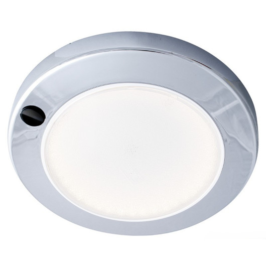 Plafonnier LED Saturn Batsystem - éclairage intérieur 12 V bateau, van et camping-car - chromé