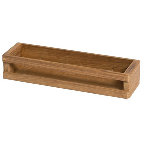 Étagère en teck ARC Marine - rangement mural compact pour bateau et fourgon - visuel