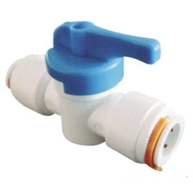 Vanne d’arrêt 1/4 de tour PER ø12 mm femelle | Pour circuit d’eau en van, bateau, caravane