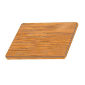 Planche à découper en teck ARC Marine - accessoire cuisine bateau & van