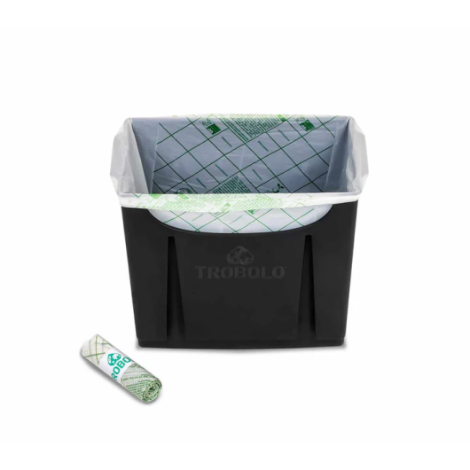 Sacs compostables TROBOLO pour toilettes sèches à séparation – hygiène en van et fourgon aménagé - bacs 6,5 L