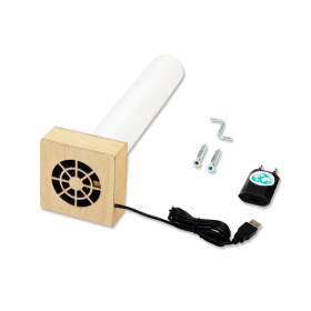 TROBOLO Système de ventilation électrique Système de ventilation électrique Trobolo - accessoire toilettes sèches van et fourgon - contenu