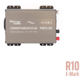 Convertisseur DC-AC PSW-V2 350 Va Energie Mobile sinusoïdal | électricité en van, bateau, camping-car