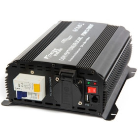 Convertisseur pur sinus PSW DIF-V2 700 Va Energie Mobile - 12V DC vers 230V AC pour van, bateau et camping-car