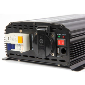 Convertisseur sinusoïdal PSW DIF-V2 1600 Va Energie Mobile | 12V DC vers 230V AC van, bateau et camping-car