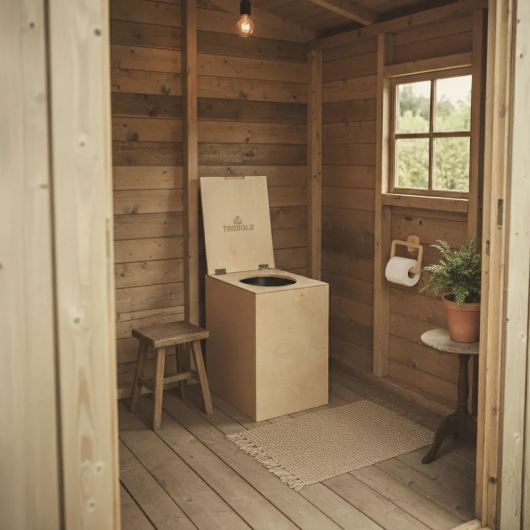 TeraBlœm Lite Trobolo - Toilettes sèches à séparation pour van et fourgon aménagé - compact
