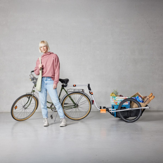 Reacha City - Remorque vélo compacte et modulable pour transport urbain