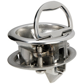 Lève-plancher petit modèle Osculati | Lève plancher et anneau cuvette inox | bateau ou camping car