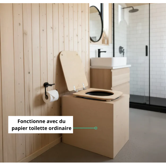 TeraBlœm Plus Trobolo - Toilettes sèches à séparation pour van et fourgon aménagé - pratique