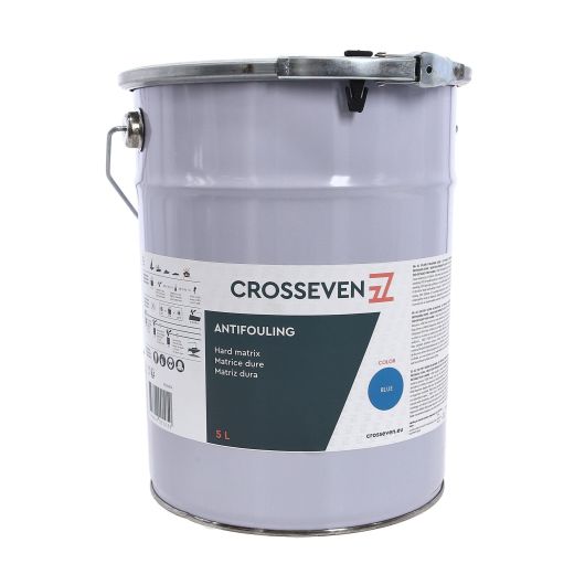 Antifouling Crosseven matrice dure de 5 L | Peinture antisalissure | Bleu
