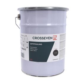 Antifouling Crosseven matrice dure de 5 L | Peinture antisalissure | Noir