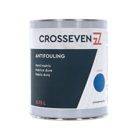 Antifouling Crosseven matrice dure de 0,75 L | Peinture antisalissure | Bleu