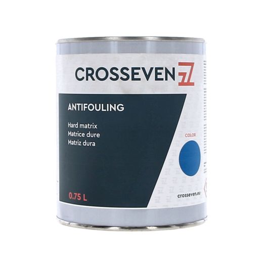 Antifouling Crosseven matrice dure de 0,75 L | Peinture antisalissure | Bleu