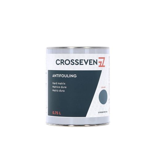 Antifouling Crosseven matrice dure de 0,75 L | Peinture antisalissure | Gris