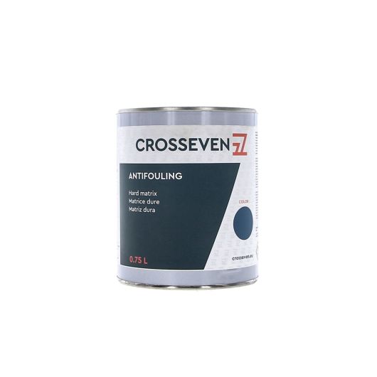 Antifouling Crosseven matrice dure de 0,75 L | Peinture antisalissure | Bleu marine