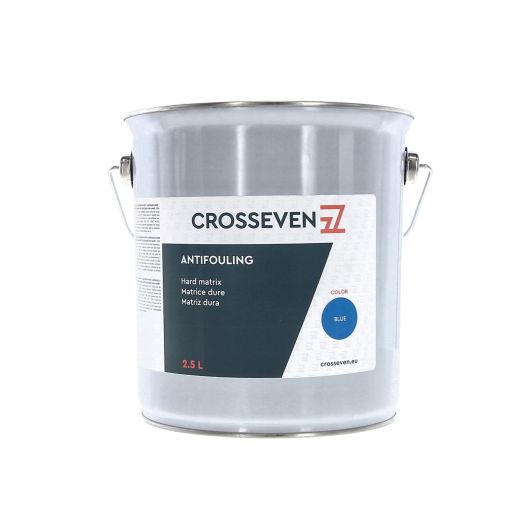 Antifouling Crosseven matrice dure de 2,5 L | Peinture antisalissure | Bleu