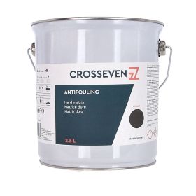 Antifouling Crosseven matrice dure de 2,5 L | Peinture antisalissure | Noir
