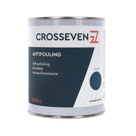 Antifouling Crosseven matrice érodable de 0,75 L | Peinture antisalissure | Bleu marine