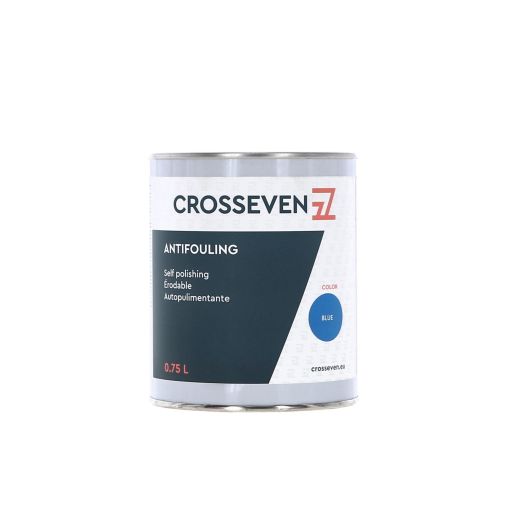 Antifouling Crosseven matrice érodable de 0,75 L | Peinture antisalissure | Bleu