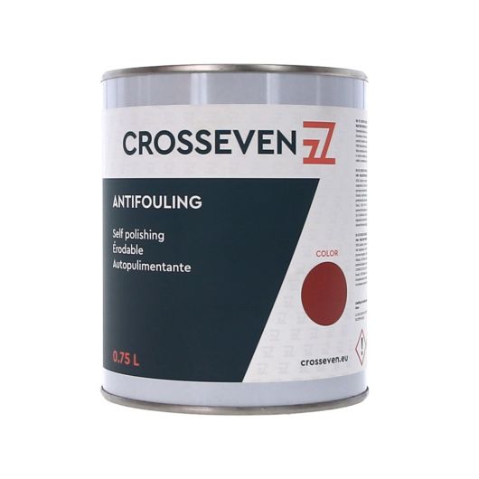 Antifouling Crosseven matrice érodable de 0,75 L | Peinture antisalissure | Gris