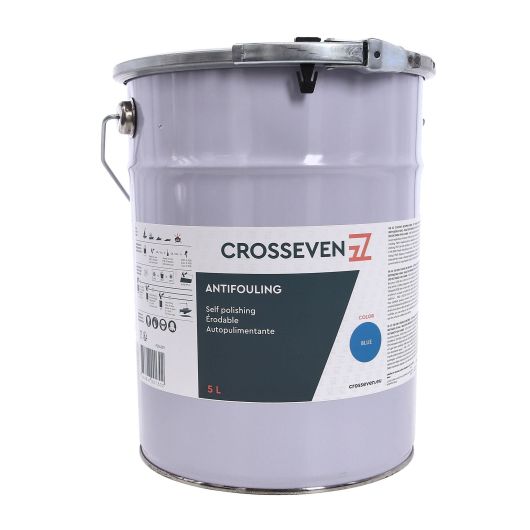 Antifouling Crosseven matrice érodable de 5 L | Peinture antisalissure | Bleu
