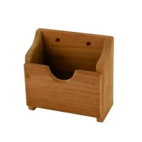 ARC MARINE Porte mini compas en teck - support mural compact et élégant pour poste de navigation