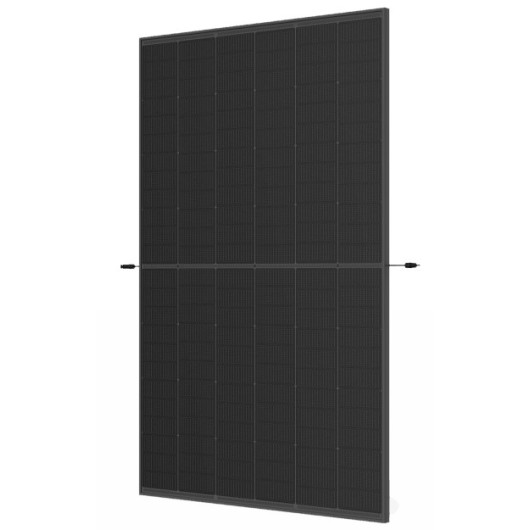 TRINASOLAR Vertex S+ 445 W, grand panneau solaire full-Black, double verre, production tout temps intensive, vue de côté