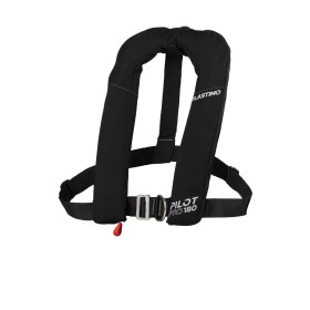 Gilet gonflable Plastimo Pilot Pro 180 avec housse antifeu | Gilet gonflable