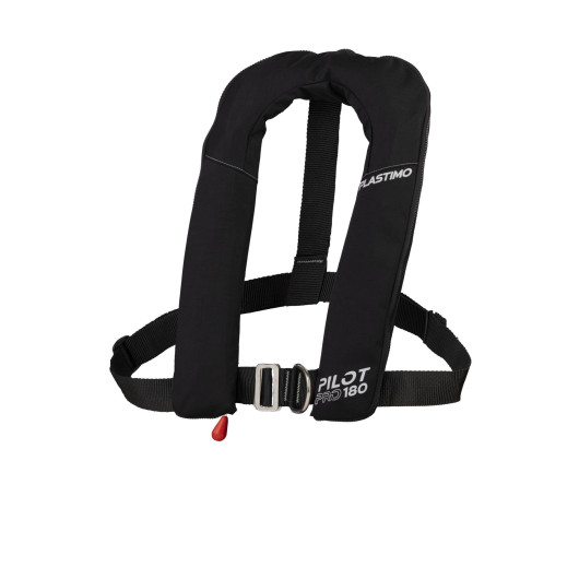 Gilet gonflable Plastimo Pilot Pro 180 avec housse antifeu | Gilet gonflable