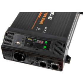 Convertisseur sinusoïdal 12V/230V 4000W PS RT Energie Mobile | commutation pour van, camping-car & bateau