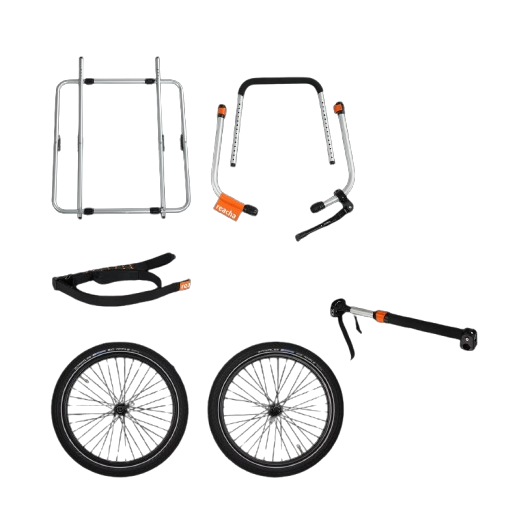 Reacha City Platform - Remorque vélo compacte et modulable pour transport urbain
