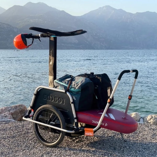 Reacha City Platform - Remorque vélo compacte et modulable pour transport urbain